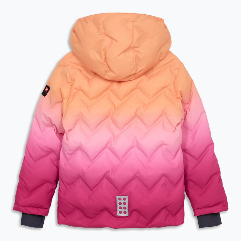 Куртка гірсько-лижна дитяча LEGO Lwjested 709 pink 2