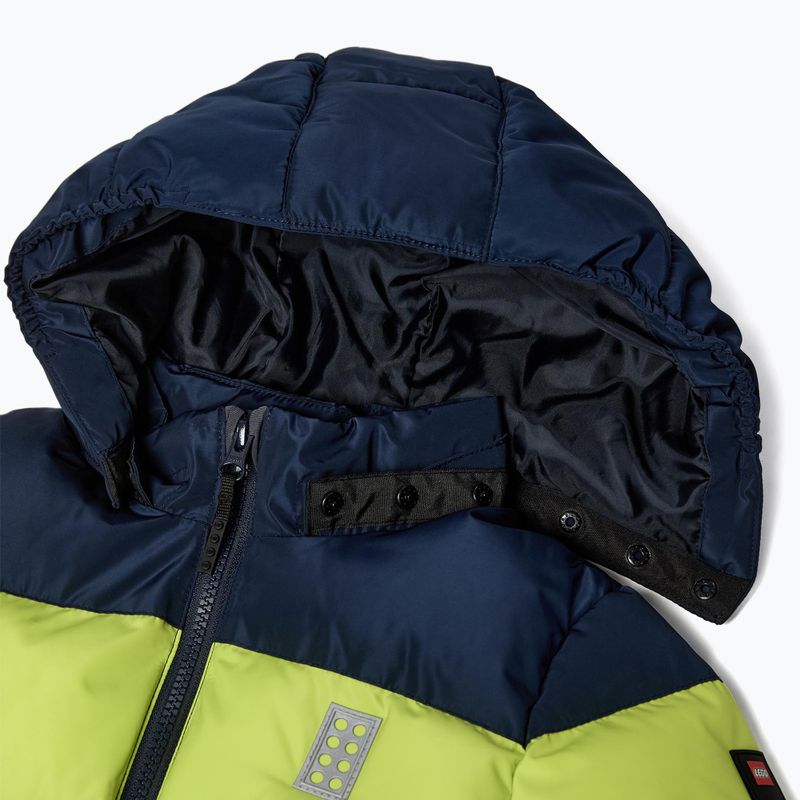 Куртка дитяча LEGO Lwjipe 705 dark navy/lime 3