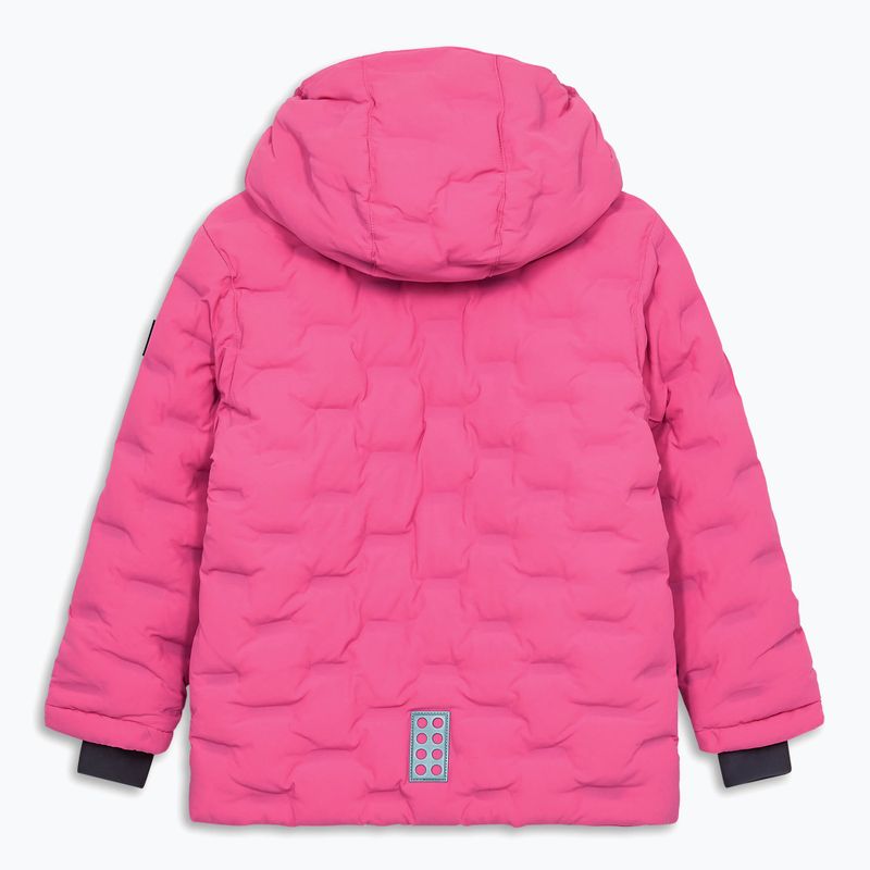 Куртка гірсько-лижна дитяча LEGO Lwjipe 706 pink 2