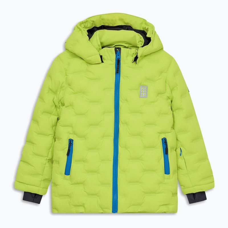 Куртка гірсько-лижна дитяча LEGO Lwjipe 706 lime green/blue