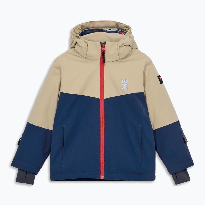 Куртка гірсько-лижна дитяча LEGO Lwjaz 809 dark blue 2