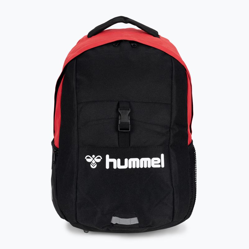 Футбольний рюкзак Hummel Core Ball 31 л справжній червоний/чорний