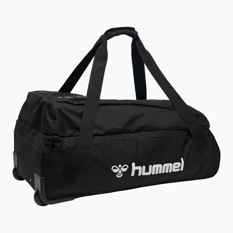 Дорожня сумка Hummel Core Trolley 65 л чорна 8