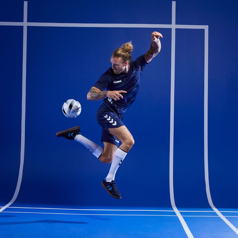 Hummel Energizer FB футбольний білий/чорний/синій розмір 3 6