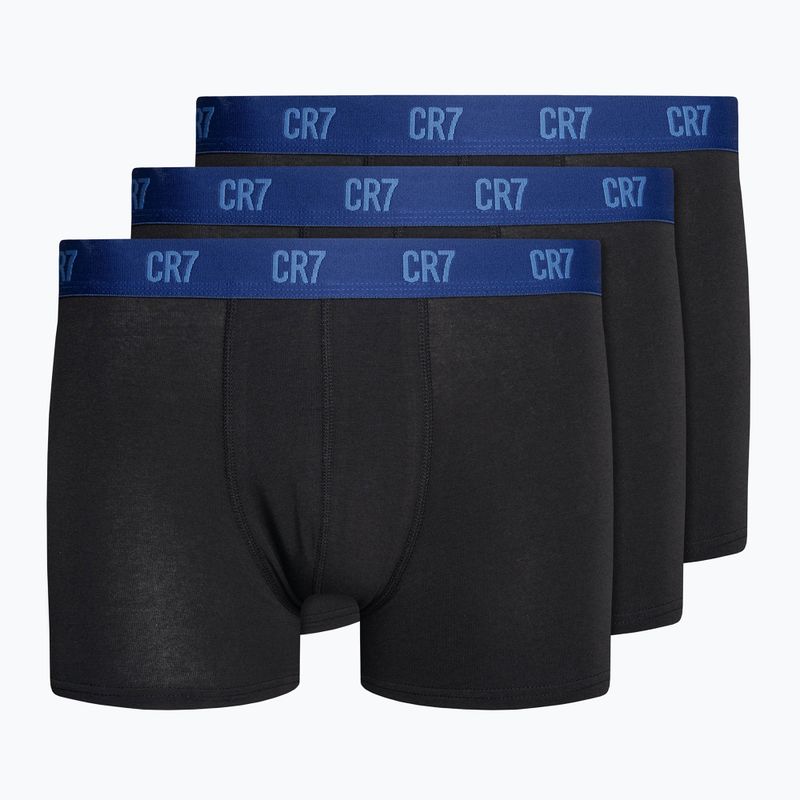 Чоловічі боксери CR7 Basic Trunk 3 pary black/blue