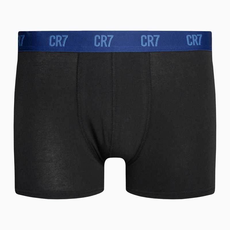Чоловічі боксери CR7 Basic Trunk 3 pary black/blue 2