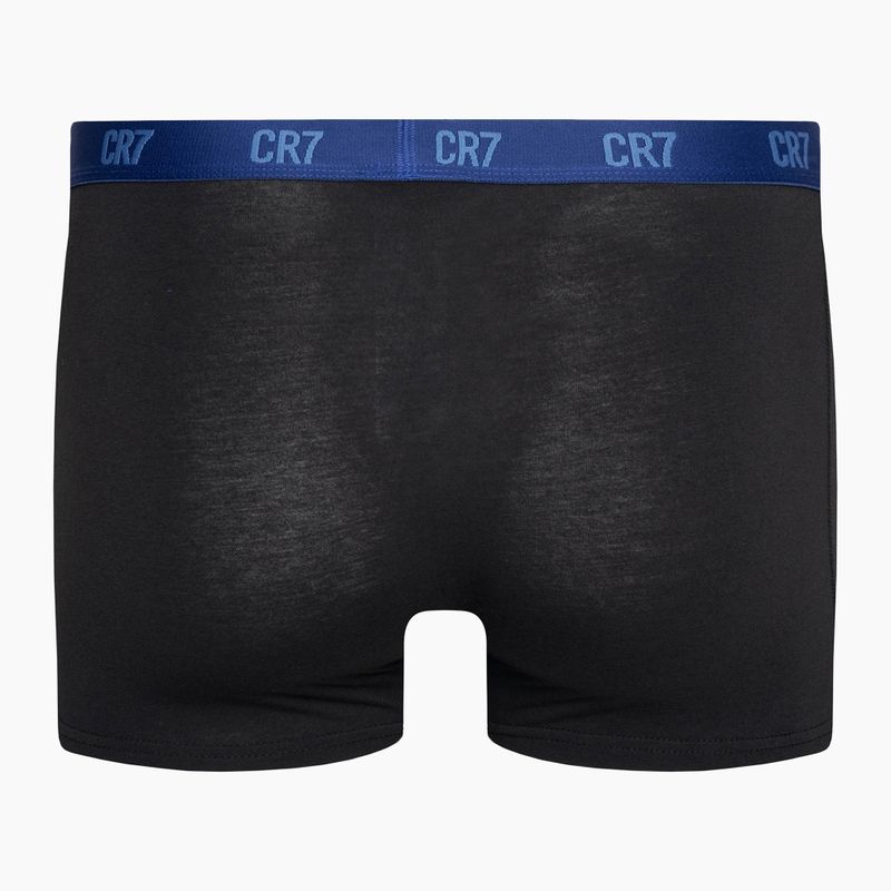 Чоловічі боксери CR7 Basic Trunk 3 pary black/blue 3