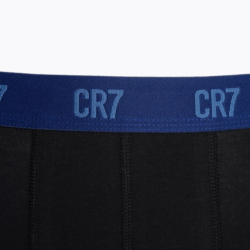 Чоловічі боксери CR7 Basic Trunk 3 pary black/blue 4