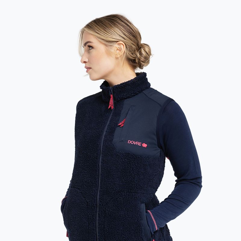Жилет жіночий Dovre Teddy Fleece navy 2