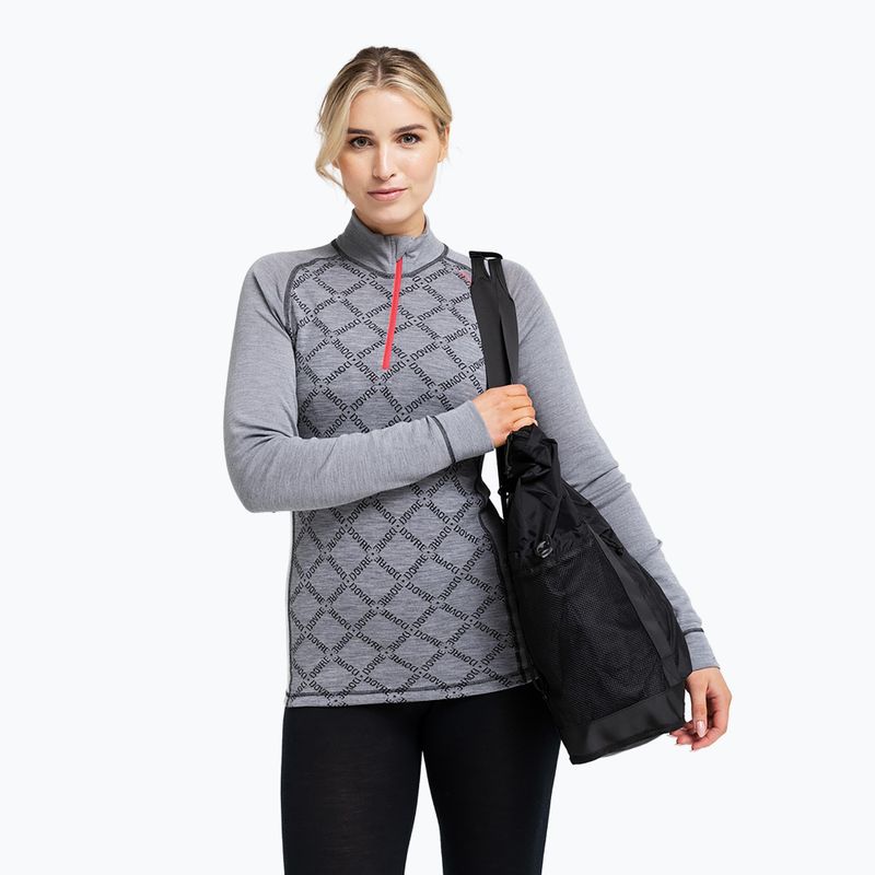 Кофта термоактивна жіноча Dovre Half Zip Jacquard grey 4
