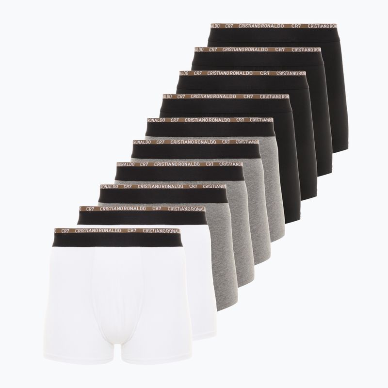 Труси чоловічі CR7 Basic Trunk 10 пар multicolur