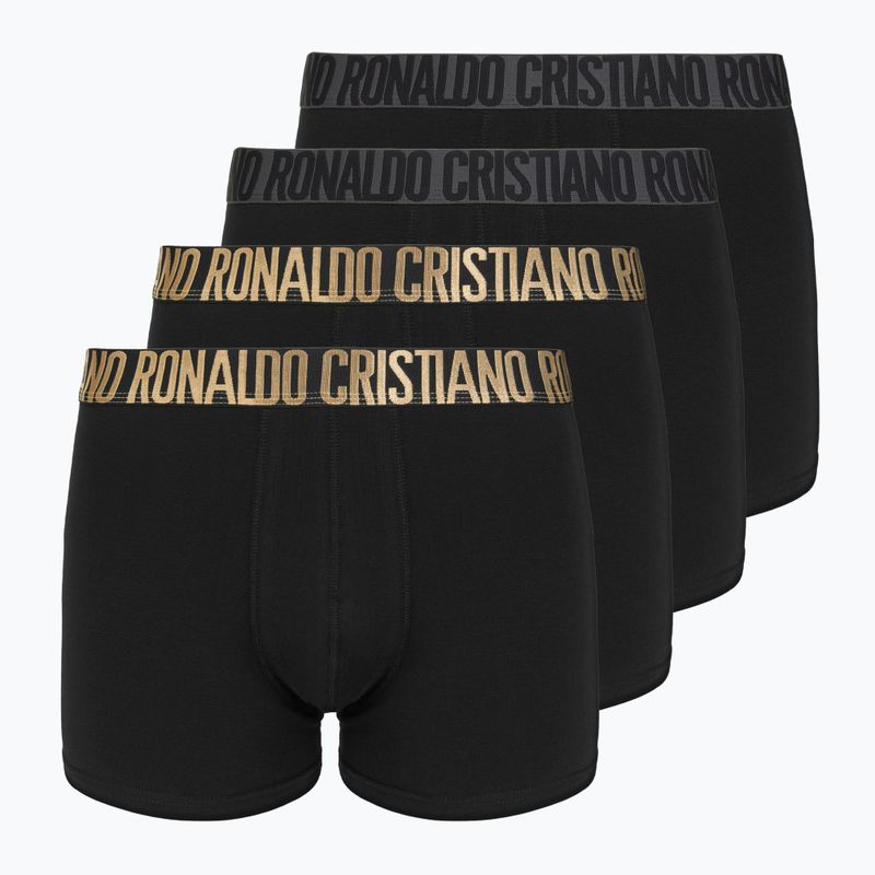 Чоловічі боксерки CR7 Basic Trunk 4 пари 2492 black