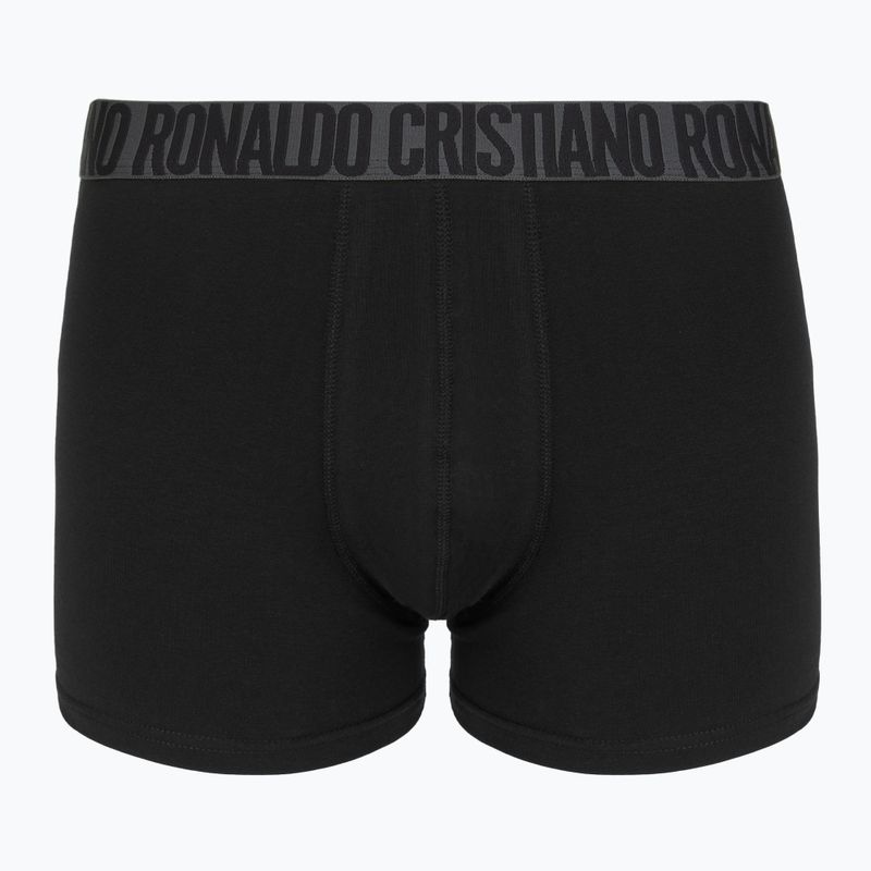 Труси чоловічі CR7 Basic Trunk 4 пари 2492 BLACK 3