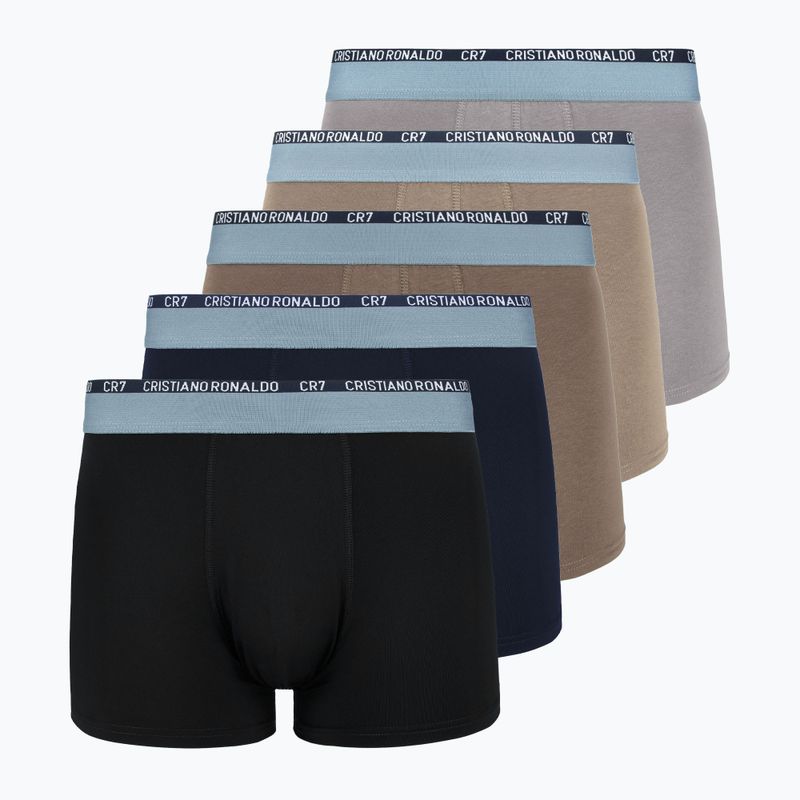 Труси чоловічі CR7 Basic Trunk 5 пар 2412 multicolur