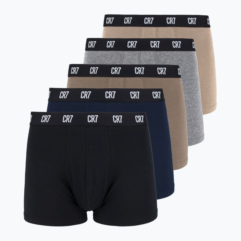 Труси чоловічі CR7 Basic Trunk 5 пар 2414 multicolur