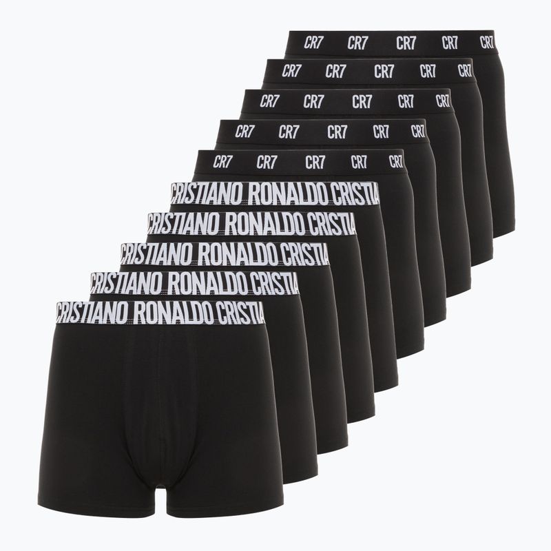Труси чоловічі CR7 Basic Trunk 10 пар black