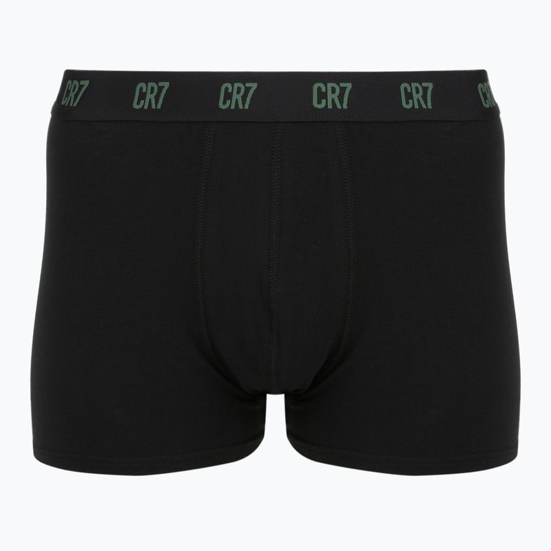 Труси чоловічі CR7 Basic Trunk 7 пар 2810 black 4