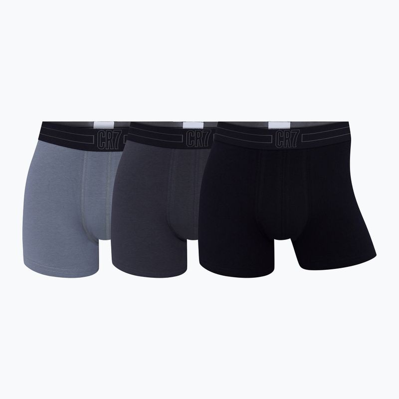 Боксерки чоловічі CR7 Basic Trunk 3 multicolour pairs 2