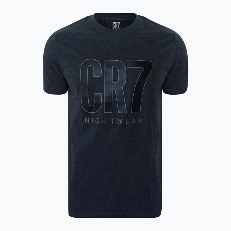 Чоловіча піжама CR7 Pyjama Short dark grey melange 2