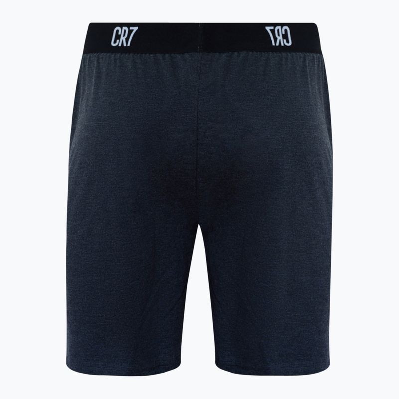 Чоловіча піжама CR7 Pyjama Short dark grey melange 5