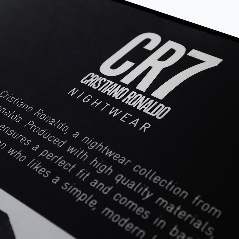 Чоловіча піжама CR7 Pyjama Short dark grey melange 8