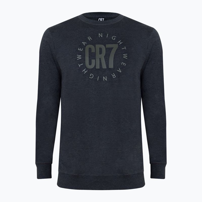 Піжама чоловіча CR7 Pyjama Short light grey melange 2