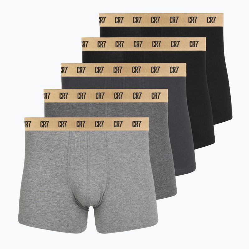 Боксерки чоловічі CR7 Basic Trunk 5 pack multicolour