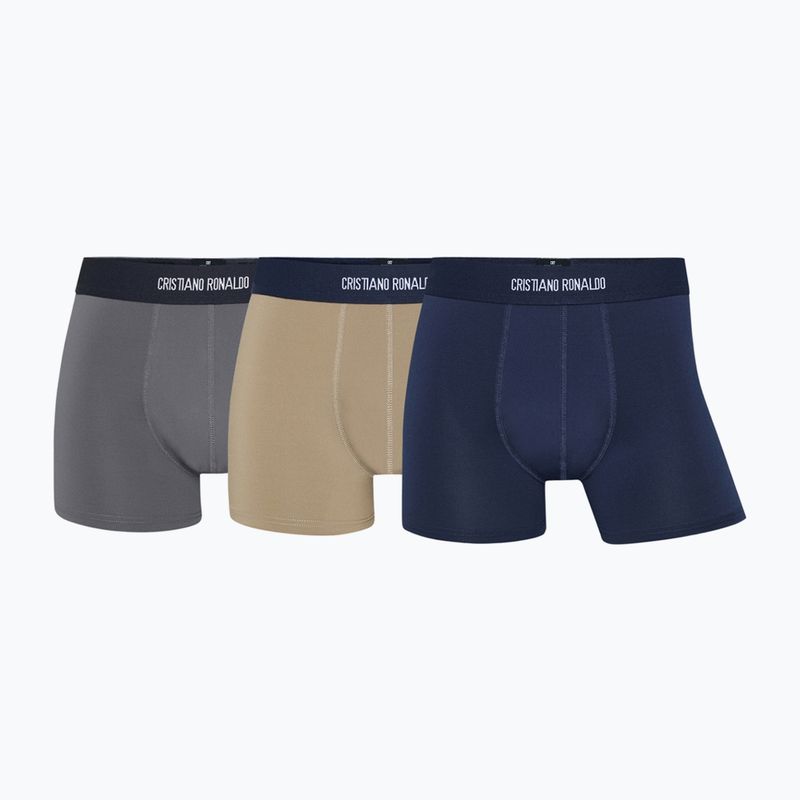 Боксерки чоловічі CR7 Basic Trunk 3 pairs 208 multicolour 2