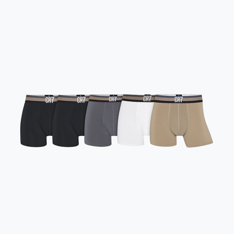 Боксерки чоловічі CR7 Fashion Trunk 5 pairs multicolour 2
