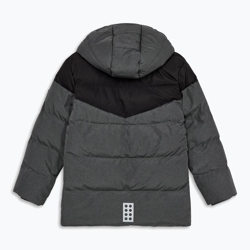 Куртка утеплена дитяча LEGO Lwjebel 733 dark grey melange 2