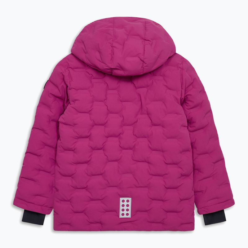 Куртка лижна дитяча LEGO Lwjipe 706 fuchsia 2