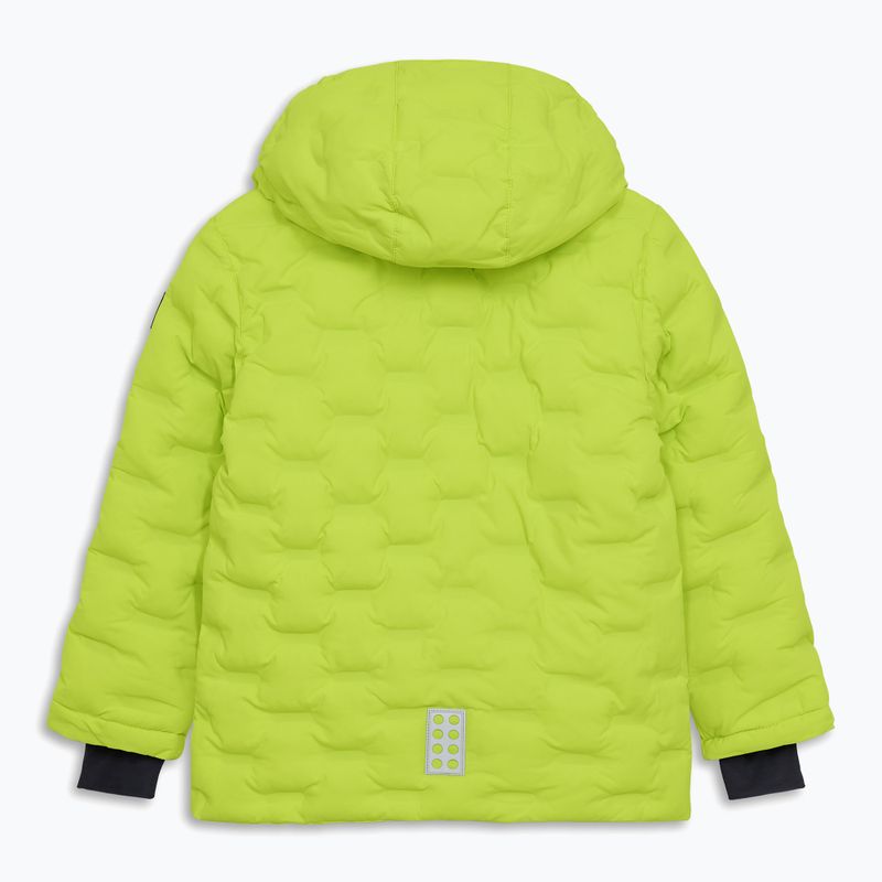 Куртка лижна дитяча LEGO Lwjipe 706 lime green 2