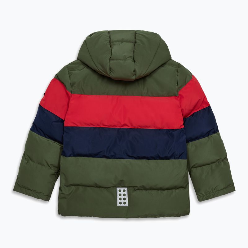 Куртка дитяча LEGO Lwjipe 705 dark green 2