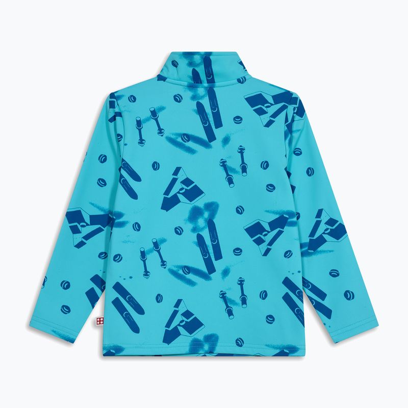 Кофта флісова дитяча LEGO Lwsian 710 Fleece bright blue 2