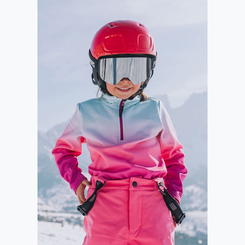 Кофта флісова дитяча LEGO Lwsian 711 Fleece fuchsia 5