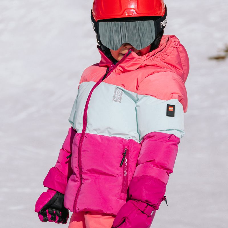 Куртка лижна дитяча Lego Lwjaz 805 pink 7
