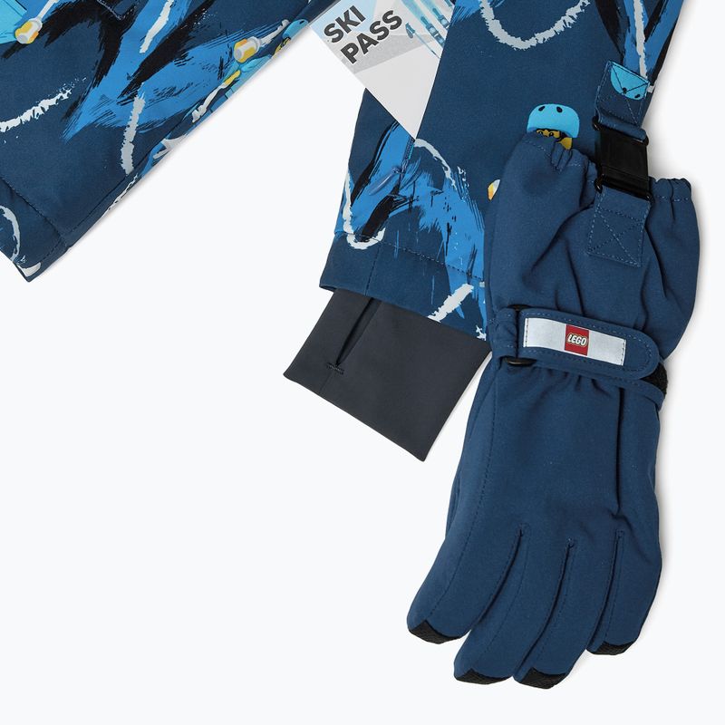 Куртка лижна дитяча LEGO Lwjian 704 dark blue 4