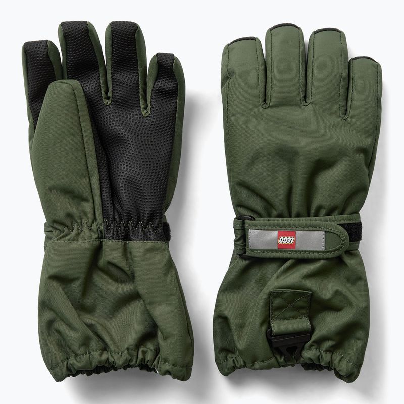 Рукавички лижні дитячі LEGO Lwatlin 700 dark green 2