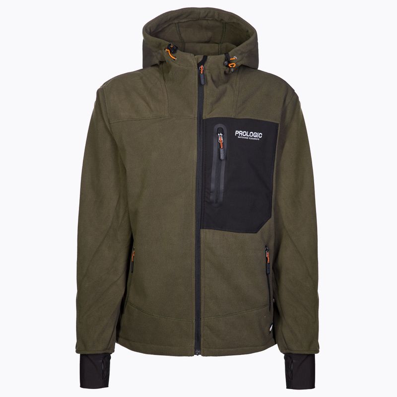 Кофта для риболовлі Prologic Commander Fleece Jacket зелена 49476
