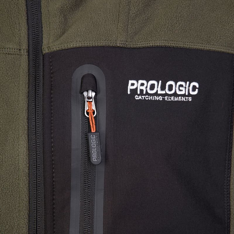 Кофта для риболовлі Prologic Commander Fleece Jacket зелена 49476 3