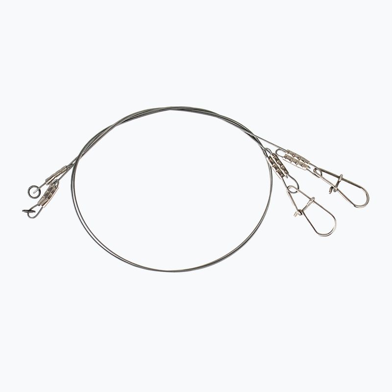 Спінінговий поводок Savage Gear Titanium Jerkbait Trace сріблястий 54874