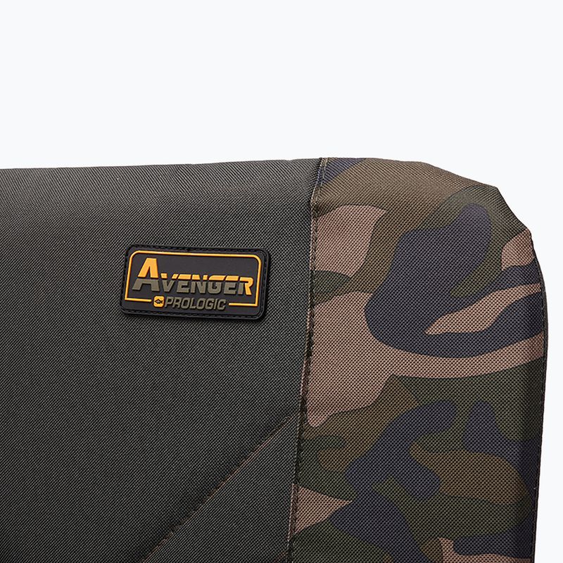 Крісло Prologic Avenger Relax Camo Chair W/Armrests & Covers сіро-зелене PLB027 2