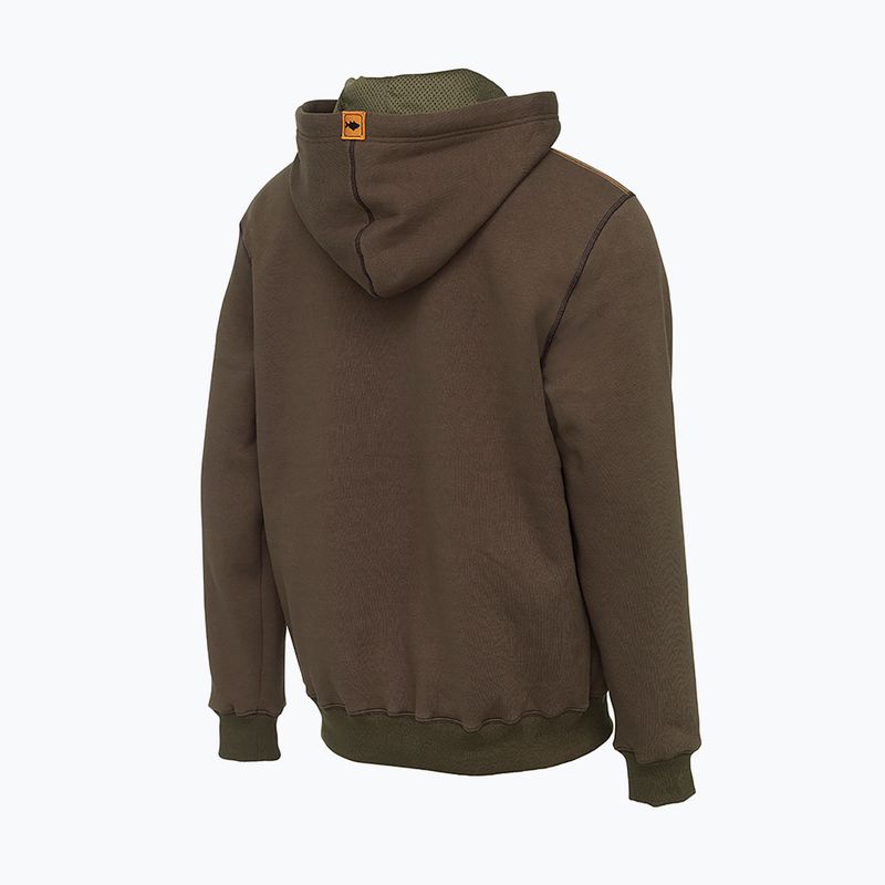 Кофта для риболовлі Prologic Mega Fish Hoodie зелена PLG066 2