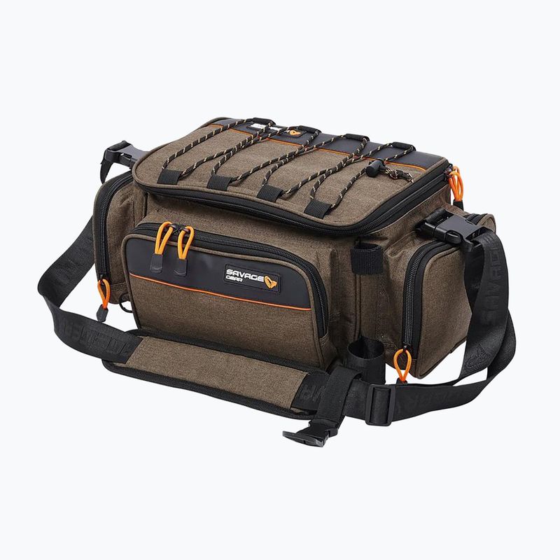 Сумка рибальська Savage gear System Box Bag S 3 Boxes 5 Bags brown/black