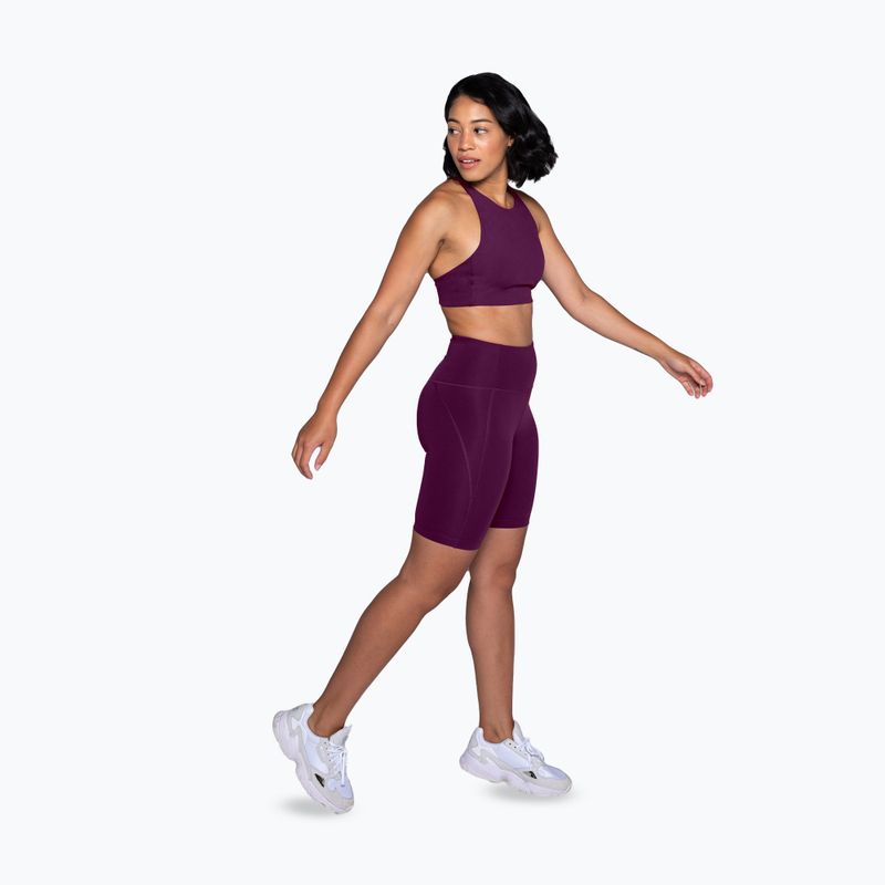 Шорти для тренувань жіночі Girlfriend Collective Compressive plum 2