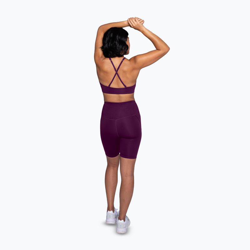 Шорти для тренувань жіночі Girlfriend Collective Compressive plum 3