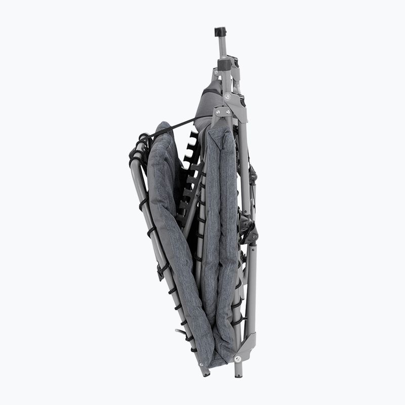 Шезлонг туристичний Outwell Fontana Lake black/grey 3