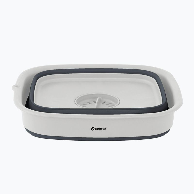 Миска складана Outwell Collaps Wash Bowl Drain синьо-сіра 650973 4