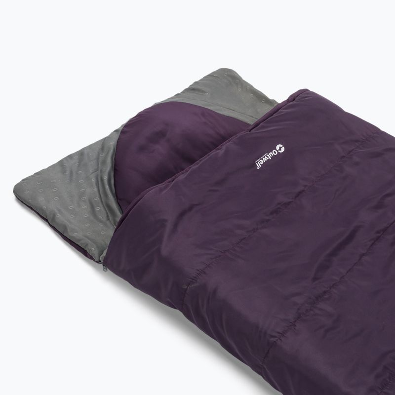Спальний мішок Outwell Contour фіолетовий 230364 2