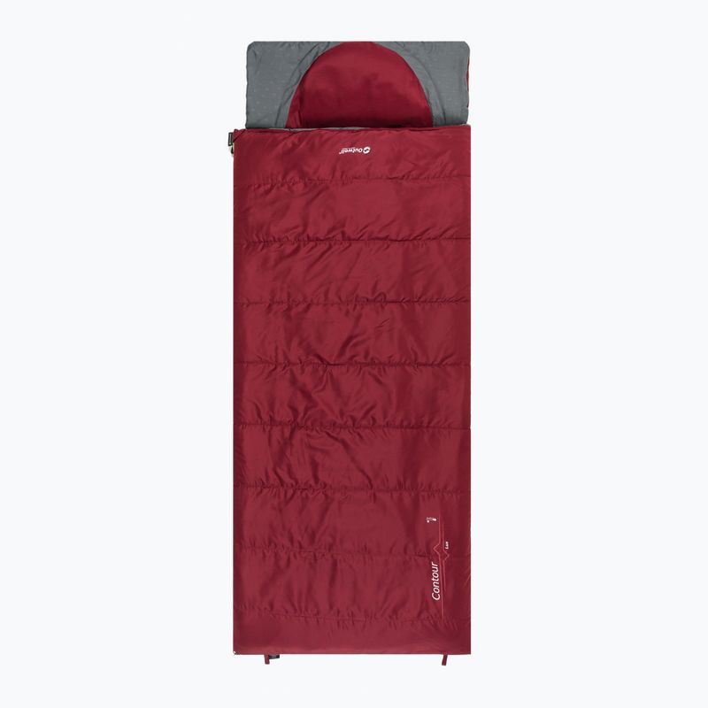 Спальний мішок Outwell Contour Lux бордовий 230367